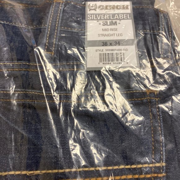 Cinch Men's Silver Label Mid Rise Straight Leg Jeans - Picture 5 of 5